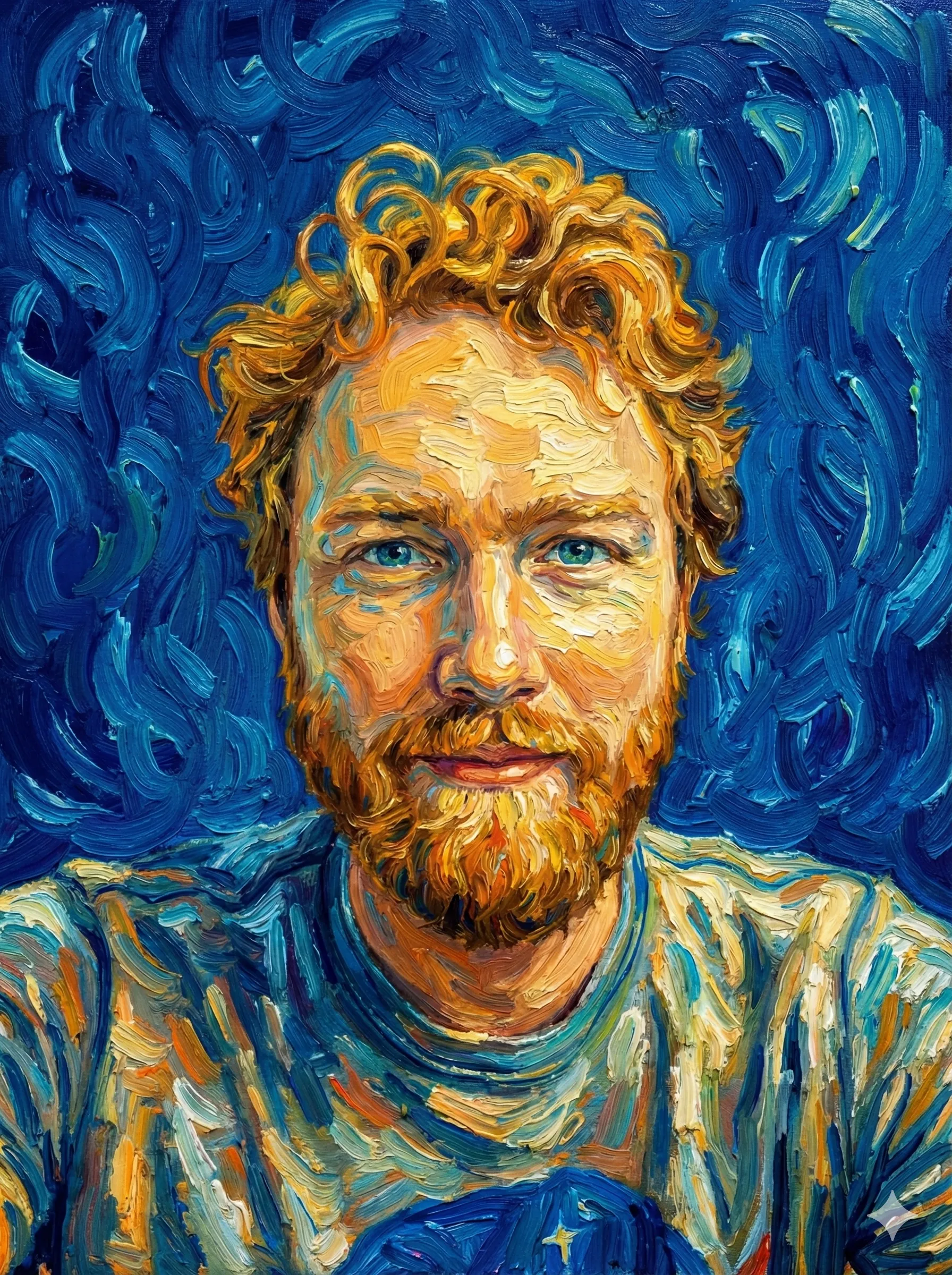 Deeper blue background attempt